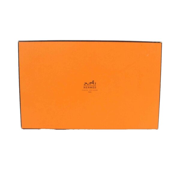 HERMES Sz 11.5 x 7.25 x 4 Orange Brown Gift Box - Picture 1 of 6